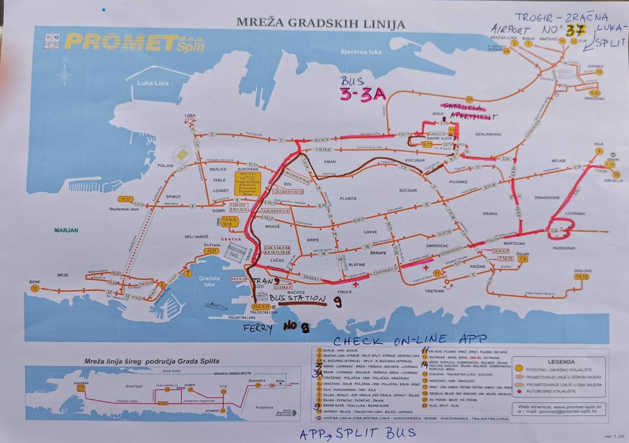 Apartman Gabrijela Split Buitenkant foto